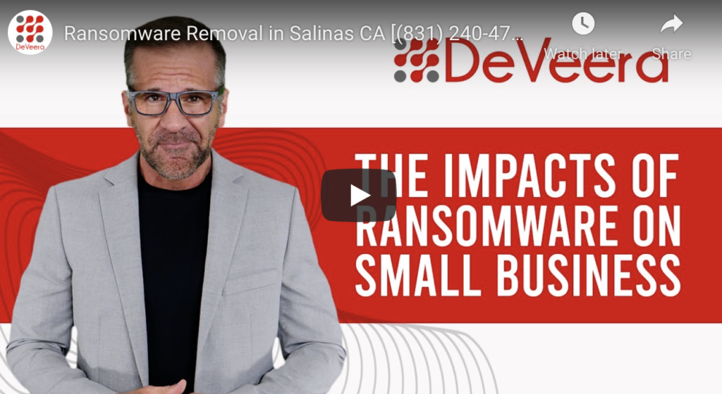 Ransomware Removal Salinas